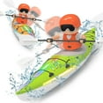thumbnail image 1 of RC Kayak Boat 2.4 Ghz Remote Control Boat Toy With Colorful LED Lights For Lake Pool Gifts For Boys Girls, 1 of 8