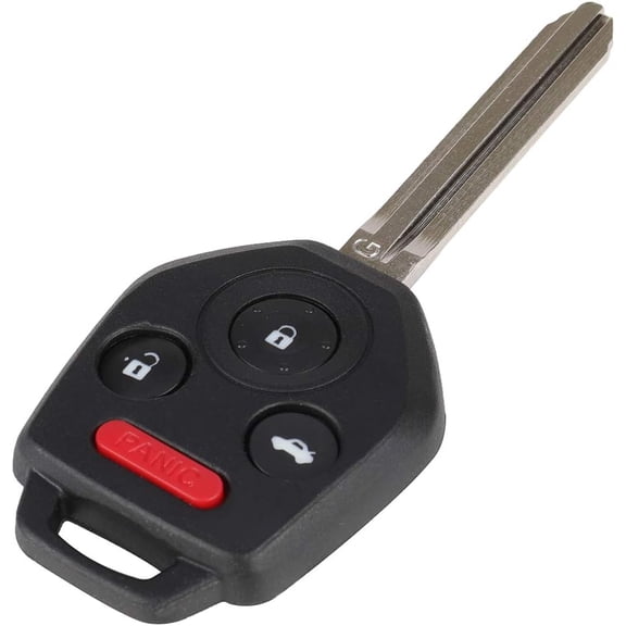 Easy to Use 1 pcs Flip Key Fob Blade 4 Buttons Replacement for Subaru Legacy for Subaru Outback 2014-2018 for Subaru FORESTER OE CWTWB1U811-4 Buttons