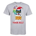 thumbnail image 2 of Pete The Cat - At Christmas We Give It Our All! - Men's Short Sleeve Graphic T-Shirt, 2 of 6