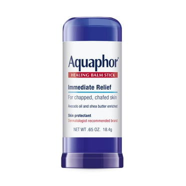 Aquaphor Healing Balm Stick, BDF6 Skin Protectant with Avocado Oil and Shea Butter, 0.65 Oz Stick