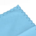 thumbnail image 4 of Rupoun 5-Piece Professional Cotton Piano Cleaning Cloth Set, Soft Lint-Free Polishing Wipe for Acoustic Guitar, Bass, Violin, and Flute Maintenance, Sky Blue Variant, 5.12 inches / 13 cm, 4 of 9