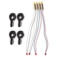 thumbnail image 2 of 4 piezas RC Motores de drones de drones Accesorios de bricolaje Alta resistencia con asientos de motor Reemplazos de repuesto para E88Pro, 2 of 9