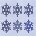 thumbnail image 1 of Ahgly Company Tapis d'Intérieur Lavable en Machine Carré Lavande Bleu, 5 Pieds Carré, 1 of 7