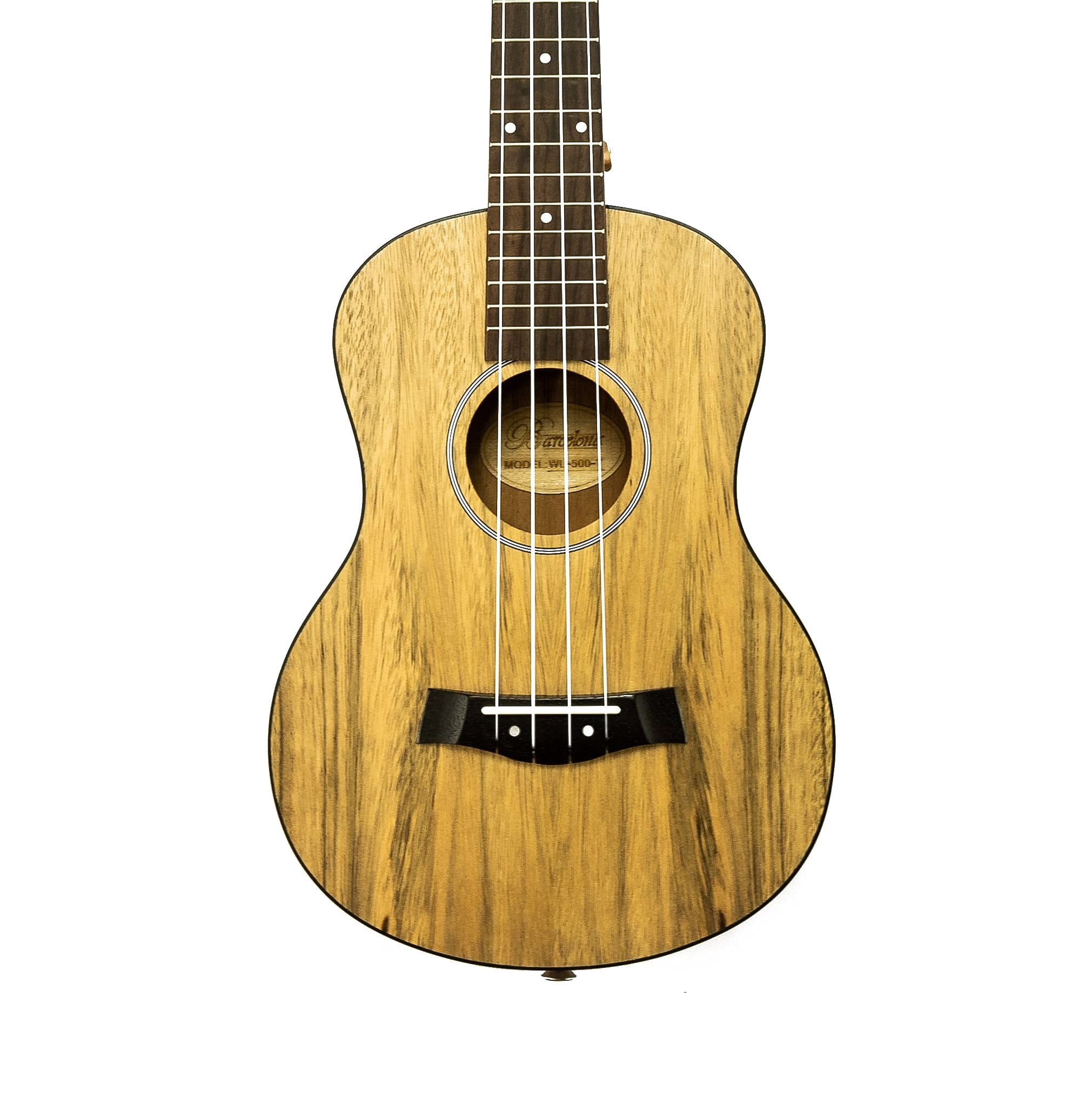Barcelona Walnut Tenor Ukulele Bundle with Gig Bag, Tuner, Strap, Austin Bazaar Instructional DVD, and Polishing Cloth