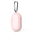 thumbnail image 2 of Funda protectora de silicona con llavero para Samsung Galaxy Buds+ (rosa), 2 of 9