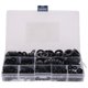 thumbnail image 2 of Kit surtido de arandelas planas de goma de nailon negro, 600 Uds., para M2 M2.5 M3 M4 M5 M6 M8 M10 M12 Repai liso, 2 of 5