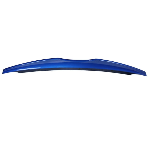 Ikon Motorsports Compatible with 15-21 Subaru WRX STI 4DR Sedan Painted Wr Blue Pearl #K7X Rear Trunk Spoiler Wing - ABS