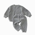 thumbnail image 4 of NOLDARES Toddler Kid Boy Clothes Colorblock Graphic Tee Pants 2PC Fall Winter Outfit Set Casual Clothing(Light Gray,3-4 Y), 4 of 4