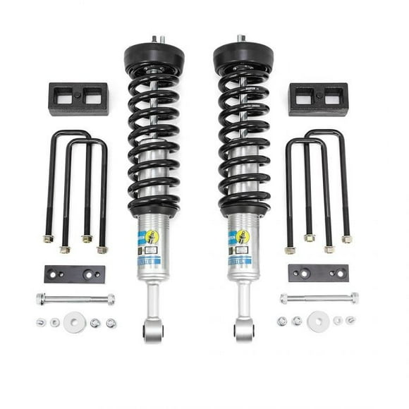 Fits 2005-2022 Toyota Tacoma ReadyLIFT Lift Kit Suspension 69-5531 SST; 3 Inch Front Lift; 2 Inch Rear Lift; Black/Silver Components