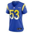 thumbnail image 2 of Women's Nike Nate Landman  Royal Los Angeles Rams Team Game Jersey, 2 of 6