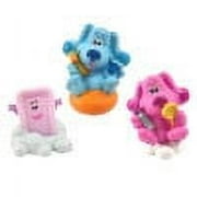 Blue's Clues & You! Bath Toy Set, Includes Blue, Magenta, and Slippery Soap Water Toys, Kids Toys for Ages 3 Up, Gifts and Presents