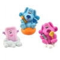 Blue's Clues & You! Bath Toy Set, Includes Blue, Magenta, and Slippery Soap Water Toys, Kids Toys for Ages 3 Up, Gifts and Presents