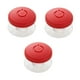 thumbnail image 2 of 3 botones pulsadores para inodoro, botón para tanque de inodoro, perillas modernas para cajones de cocina y baño. Rojo, 2 of 9