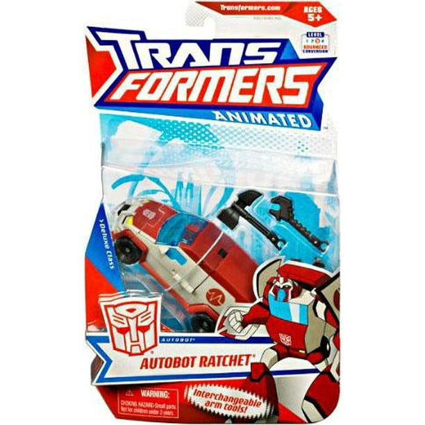 Transformers Animated Deluxe Autobot Ratchet Action Figure Transformers Animated Deluxe Autobot Ratchet Action Figure