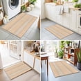 thumbnail image 5 of 2x3ft Area Rug,Farm Lattice Houndstooth Pattern Washable Large Rugs Soft Non-Slip Floor Rug Rustic Beige Khaki Plaid Non-Shedding Indoor Carpets for Living Room Bedroom Home Office Nursery, 5 of 9