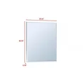 thumbnail image 6 of 6-Piece Eastern King White/Silver Wood Modern Lacquer Bedroom Set with LED Lighting, 6 of 11