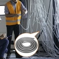 thumbnail image 4 of Miangastore 3M Stainless Steel Metal Threaded Hose Wire Cable Protector Cable Sleeve Pipe, 4 of 9