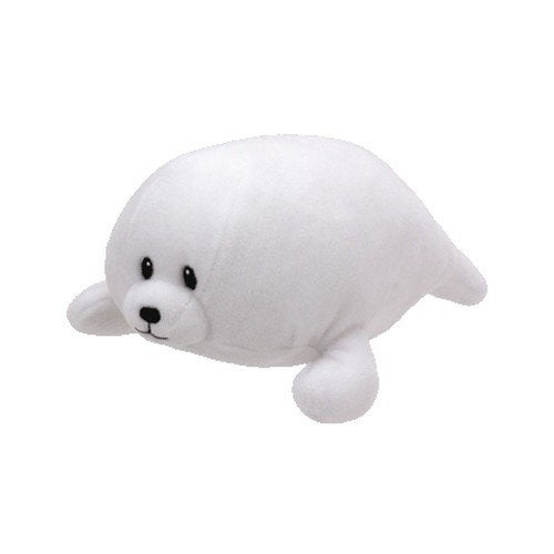 white seal stuffed animal