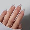 thumbnail image 1 of Press On Nails BtartBox, punta francesa, para esculpir, corta, almendra, 1 of 8