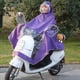 thumbnail image 5 of Ponchos De Lluvia Portátil Engrosamiento Ampliación Largo Impermeable Cuerpo Completo Adulto Vehículo Eléctrico Motocicleta Impermeable Púrpura, 5 of 5