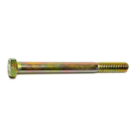 

5/16 -18 x 3-1/2 Zinc Plated Grade 8 Steel Coarse Thread Hex Cap Screws HCS8-109