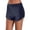 Blue, variant on Hontri Women's High Waist Bikini Bottom Clearance! Tummy Control Swim Shorts Blue Xl