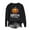 Black, variant on Raeneomay Long Sleeve Shirts for Women 's Round Neck Fall Printed Printed Hoodie Top