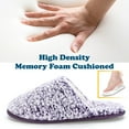 thumbnail image 2 of cosyone1997 Women's Fuzzy House Slippers Memory Foam Indoor/Outdoor Soles, 2 of 5