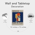 thumbnail image 6 of Funny Cocktail Canvas Print Decor Prosecco Art Wall Painting Posters 12\u201dX15\u201d Modern Home Kitchen Bar Decoration (Framed)\u2026, 6 of 6