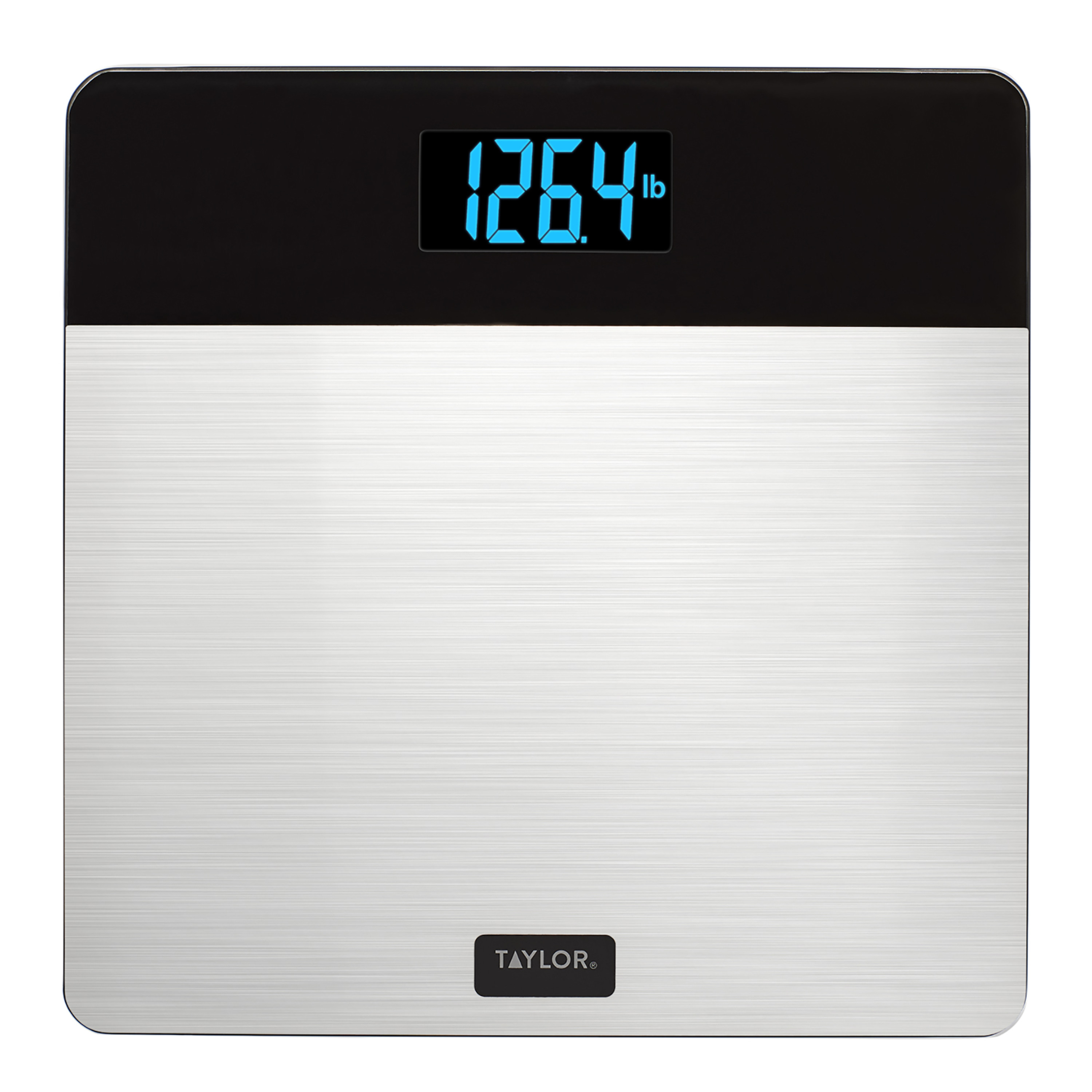 Taylor Precision Digital Bathroom Scale 400 Lb Stainless