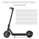 thumbnail image 4 of 4x piezas de scooter eléctrico calcomanías pegatinas reflectantes de seguridad nocturna para, 4 of 7