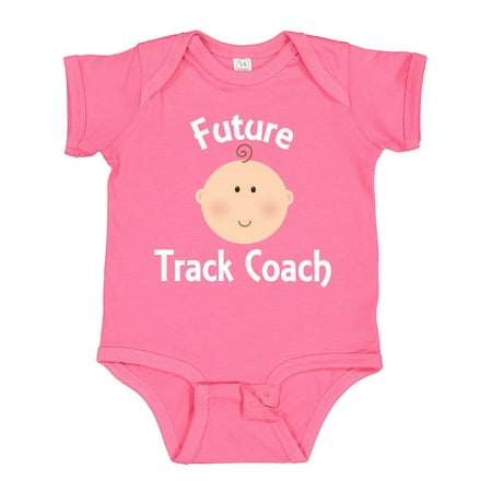 

Inktastic Future Track Coach Occupation Gift Baby Boy or Baby Girl Bodysuit