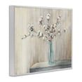 thumbnail image 3 of Stupell Industries Beautiful Cotton Flower Grey Brown Painting, 16 x 20,Design by Julia Purinton, 3 of 5