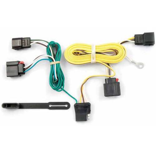 CURT 56009 Vehicle-Side Custom 4-Pin Trailer Wiring Harness, Select