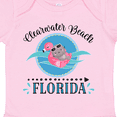 thumbnail image 4 of Inktastic Clearwater Beach Florida Trip Girls Baby Bodysuit, 4 of 5