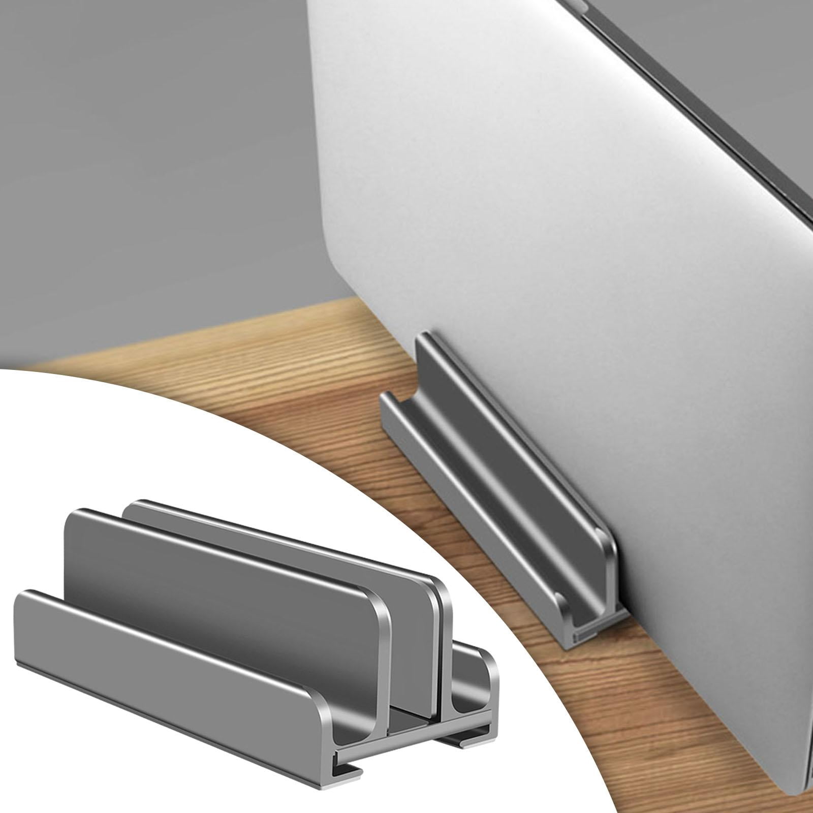 LeeQinersw Universal Vertical Laptop Stand Stand Holder for Notebooks Desktop Organize Gray