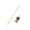 Blue, variant on Interactive Cat Wand Toy for Teasing with Feather and Bells, Handheld Wooden Stick for Exercise and Entertainment, Safe and Durable Cat Fishing Pole
