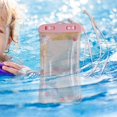 thumbnail image 1 of BELOVING Sac Étanche pour Téléphone Pochette PVC Sac Sec pour Surf Plongée Sports Nautiques Rose, 1 of 10
