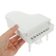 thumbnail image 5 of Dollhouse Piano Furniture Mini Decor Miniatures Stool Musical Instrument White Pp, 5 of 6
