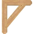 thumbnail image 3 of Ekena Millwork 5 1/2"W x 32"D x 36"H Traditional Craftsman Smooth Bracket, Western Red Cedar, 3 of 13