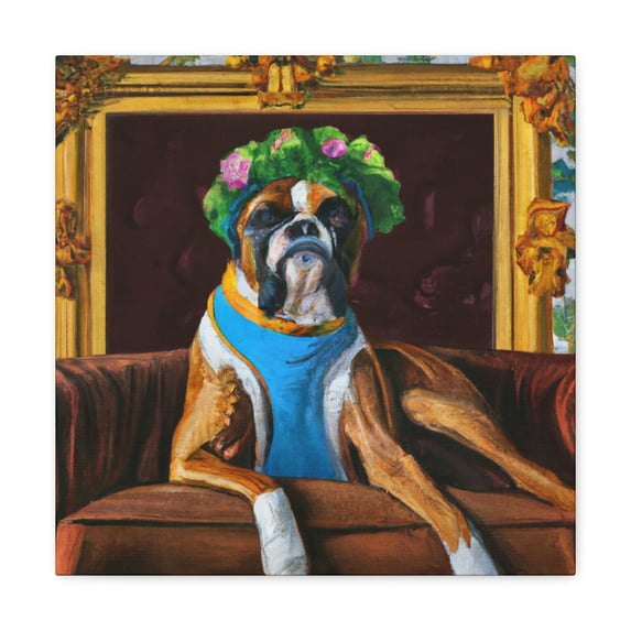 Boxer of the Rococo - Canvas