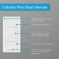 thumbnail image 5 of lutron pico remote with raise/lower for caseta wireless smart dimmer switches, pj2-2brl-gbl-l01, black, 5 of 5