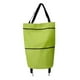 thumbnail image 1 of Bolsa de compras NikouMX plegable verde carrito de supermercado con ruedas, 1 of 8