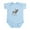 Sky Blue, variant on CafePress - SHADOW OF MOOSE Body Suit - Baby Light Bodysuit, Size Newborn - 24 Months