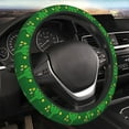 thumbnail image 5 of Fotbe St Patrick's day for Steering Wheel Cover Universal 15 in Car Accessories for Men Women,Steering Wheel Protector Comfortable Protective Case for SUV Sedan Decor, 5 of 6