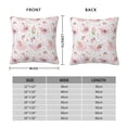 thumbnail image 2 of Honeii Swan And Flowers Print Throw Pillow, Square Decorative Pillow Forms Soft Fluffy Plump Pillow Decorative Pillow Inserts,Couch Pillows-18"x18", 2 of 7