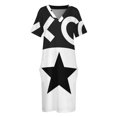thumbnail image 4 of Vestido Verosika Duffle con bolsillos sueltos, vestido de fiesta para mujer, elegante vestido de noche de lujo para mujer., 4 of 7