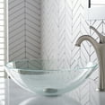 thumbnail image 4 of KRAUS Round Crystal Clear Glass Vessel Bathroom Sink, 16 1/2 inch, 4 of 8