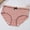 Red, variant on Girls Briefs Cotton Underwear Low Rise Ribbed Soft & Breathable 5-16 Years, 1-Pack, Black,Size 13-16 T