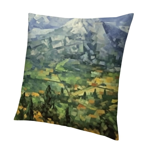 Landscape Art Design Square Decorative Cushion Covers for Sofa Couch